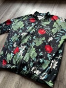 Bomberka, bluza rozpinana, print, nadruk, kwiaty, kwiecista House XS S
