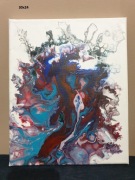 Obraz ręcznie malowany/wylewany pouring