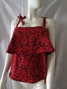 AD1/96 Bluzka na ramiaczkach C&A w panterkę 