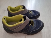 Buty trekkingowe, quechua, R.32, granatowe, na rzepy