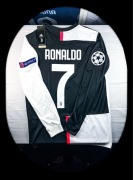 (L) RONALDO 7 JUVENTUS 2019/20 LIGA MISTRZÓW NOWA KOSZULKA z DŁUGIM RĘKAWEM