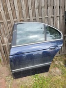 Drzwi lewe BMW E39  granat kompletne