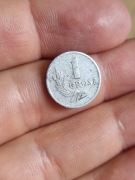 ZOBACZ Destrukt 1 grosz prl niewyczyszczona matryca RRRR ????