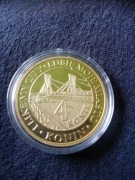 Moneta 4 konie Szlak bursztynowy Konin