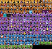 Konto fortnite od 100 do 500 skinow