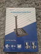 Stojak na konsole PS5, Stacja ładująca z podstawką chłodząca