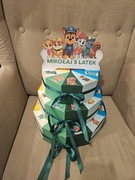 Torty z papieru idealny na urodziny do przedszkola 