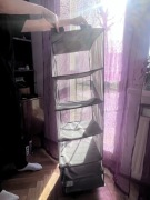 Organizer do szafy wiszący materiałowe półki Ikea szafa szuflady szafki