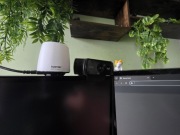 Kuando Busylight UC Omega – lampka obecności przy biurkiu z dzwonkiem.