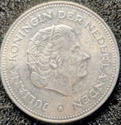 10 Guldenów 1970  Holandia. Moneta 0,58oz srebra 999 Czytaj opis