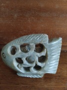 Ryba - rzezba z kamienia mydlanego