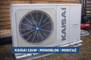 Pompa Ciepła KAISAI 12kW Monoblok KHC-12RY3 | R32 | 3 fazy |