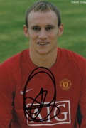 David GRAY oryginalny autograf! MANCHESTER UNITED