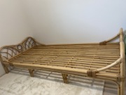 Łóżko rattanowe Boho