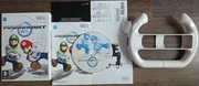 Mario Kart Wii + Kierownica na Nintendo Wii. Komplet.