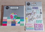 Bloczek / zestaw papierów 15x15 + naklejki