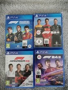Gry na ps4 zestaw f1 21, f1 22, f1 23 manager, f1 24
