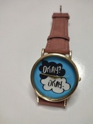 Zegarek kwarcowy analogowy Unisex 