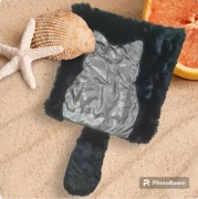 Home&You poduszka Diamondo czarny srebrny kot glamour Nowa unikat