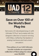 Wtyczki UAD Ultimate 12 PLUS