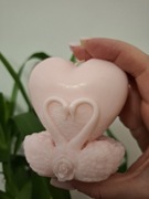 Świeca sojowa Serduszko| Świeca na Walentynki | prezent dla ukochanej osoby