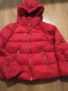 Pikowana czerwona kurtka Zara M 