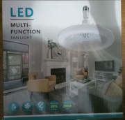 wielofunkcyjna lampa sufitowa z wiatrakiem
