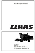 Instrukcja obsługi kombajnu claas dominator 48, 58