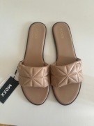 Klapki Mexx nude beige