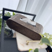 Pudełko na chusteczki Floral Wenge rozmiar L