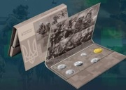 Zestaw „Monet Ukrainy 2025” w opakowaniu pamiątkowym