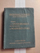Przedwojenna książka - ustawa o spółdzielniach