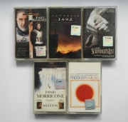 Preisner Morricone Vangelis Williams muzyka filmowa kasety komplet