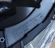 Wypalenie laserowe homologacji lampy - przód, tył 