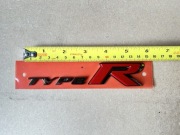 Tył Znaczek TYPE R Logo Emblemat Honda ORYGINAŁ 