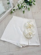 Nowe spódnico-szorty z odpinaną różą 40 L