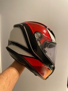 Kask Motocyklowy AGV K6 S Hyphen Czerwony S