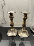 ŚWIECZNIK VINTAGE 2 sztuki LICHTARZ ART DECO