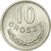 Polska, 10 groszy, 1967