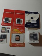 Karty pamięci microSD SanDisk Samsung różne