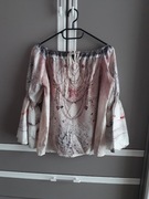 Bluzka z opuszczanymi ramionami szerokie rękawy rozmiar S/M oversize nowa