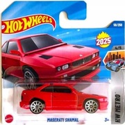 Hot Wheels Maserati Shamal Czerwone 