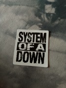 naklejka winylowa rock metal music system of a down