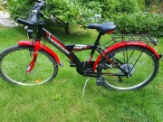 Rower młodzieżowy TEAMRAIDER TR24 rama 14 " kola 24 "