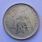 San Marino - 200 lira - 1997r. 