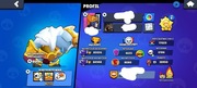 Konto brawl stars+clash royale
