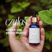 Olejek do twarzy CZUŁOŚĆ / cera tłusta + kadzidłowiec,geranium,paczula 30ml
