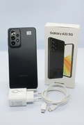Samsung Galaxy A33 5G | 6/128GB | Czarny | Zestaw + Ładowarka
