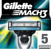 Wkłady Gillette MACH3 5 sztuk