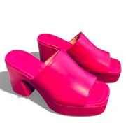 Klapki UNISA rozmiar 40 wkładka 26 cm obcas 9 cm platforma 3 cm